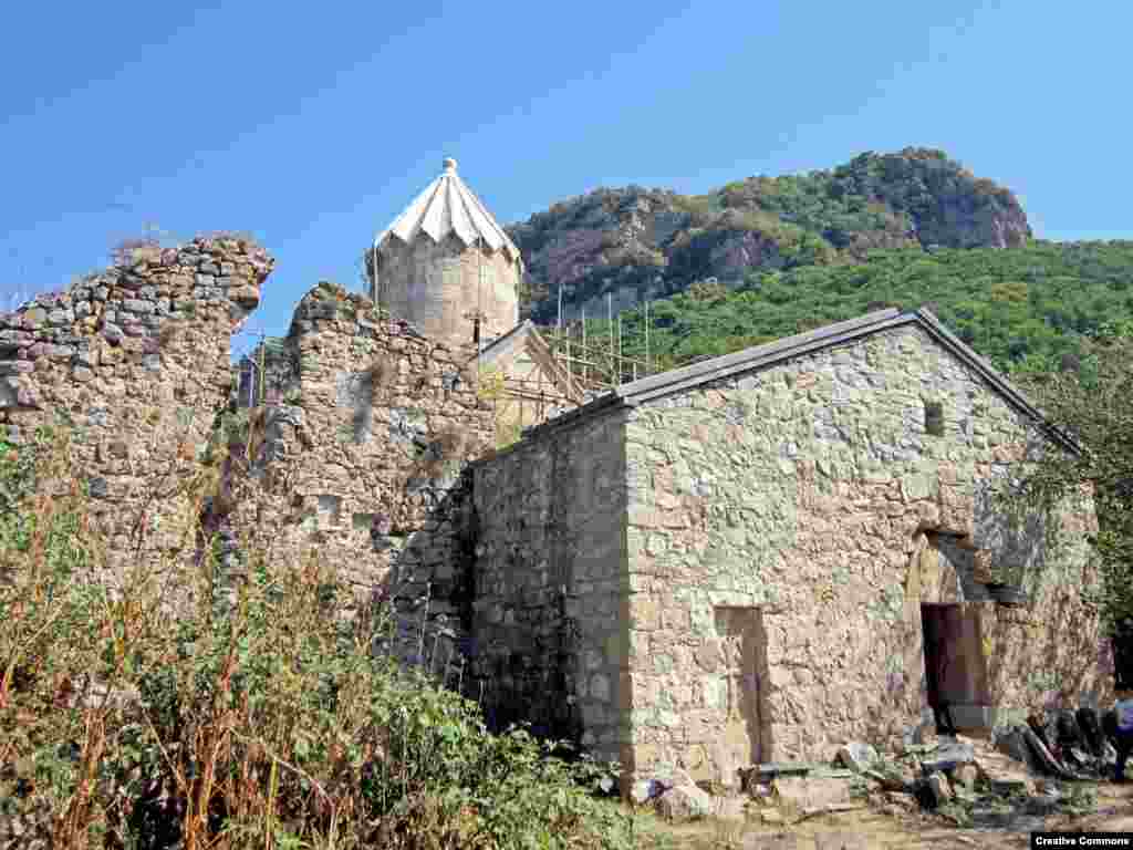 Gtichavank, a monastery in the Hadrut region 
