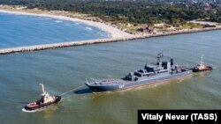 The Minsk large landing ship of the Russian Baltic Fleet (file photo)