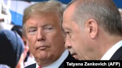 Дональд Трамп и Реджеп Тайып Эрдоган, 11 июля 2018 г.