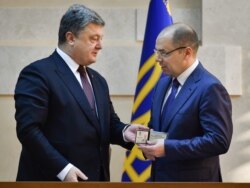 Петро Порошенко і Максим Степанов