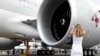 Aвіаційний двигун GE90 виробництва американської компанії General Electric, встановлений на літаку Boeing 777-3DZ