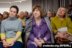 სვეტლანა ალექსიევიჩის ინტელექტუალურ კლუბში. მინსკი, 2019 წელი