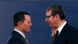 Ričard Grenel i Aleksandar Vučić, susret u Beogradu, 24. januara 2020.