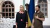 Бриджет Бринк, сафири Амрико дар Украина бо Владимир Зеленский.