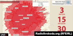 Покриття передавача: версія сепаратистів