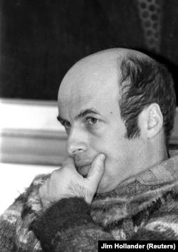 Soviet dissident Natan Sharansky in Jerusalem on December 3, 1986