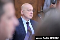 Serbia's Culture Minister Vladan Vukosavljevic