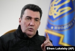 The secretary of Ukraine's National Security and Defense Council, Oleksiy Danilov (file photo)