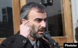 Opposition leader Zhirayr Sefilian