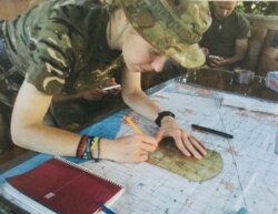 Олена Білозерська, офіцер-артилерист морської піхоти ЗСУ