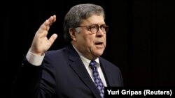 William Barr (file photo)