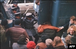 Разгон студэнцкай дэманстрацыі ў Варшаве, 1988 год