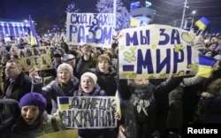 Найбільш чисельний мітинг у Донецьку 5 березня 2014-го, який згадує Олександр