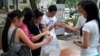 Participants in a recent Youth For A Fair Election event in Kyrgyzstan
