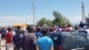 Tajik Villagers Block Road To Protest Lack Of Government Aid Following Floods