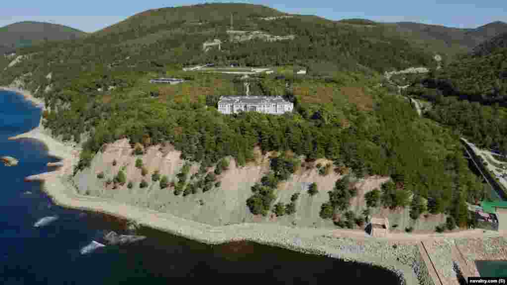 According to anti-corruption activist Aleksei Navalny, the facility and a vast swath of land surrounding it are registered to Russia's Federal Security Service (FSB), which claims to be using the land for "research and educational activities." 