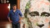 Russian Artist Flees, Fearing Arrest