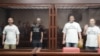 The defendants in the Hizb ut-Tahrir case appear in court on August 16.1