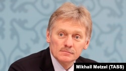 Kremlin spokesman Dmitry Peskov (file photo)