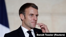 French President Emmanuel Macron 