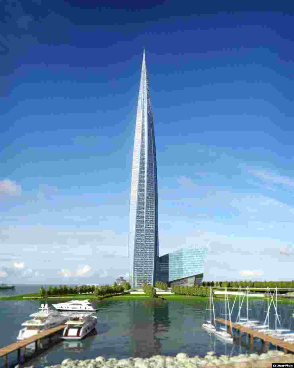 The giant building is expected to cost $3 billion.