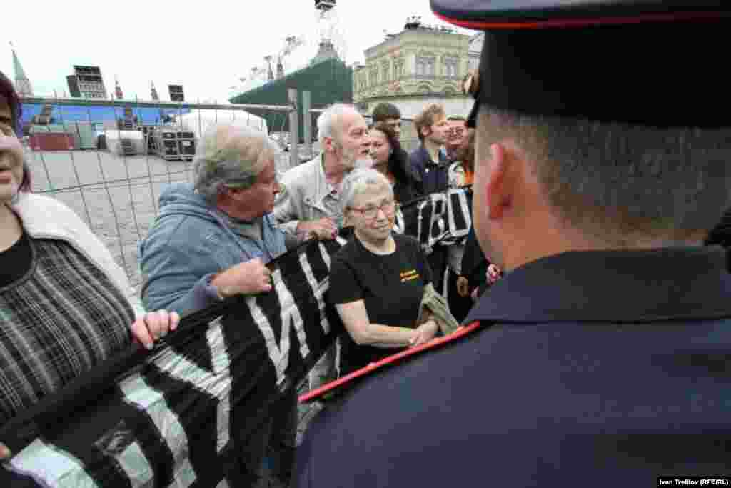 Gorbanevskaya, now 77, spent two years in a Soviet psychiatric prison for her role in the 1968 demonstration.
