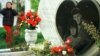 The gravestone for Admira Ismic and Bosko Brkic at Sarajevo's Lion Cemetery.