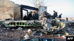 In Photos: Ukrainian Plane Crashes In Iran, All 176 People Aboard Killed