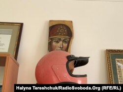 Шолом із Майдану, який носив чоловік Марії Матвіїв – Петро