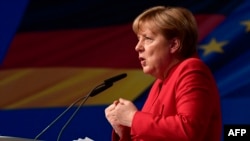German Chancellor Angela Merkel