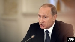 Russian President Vladimir Putin has said he believes Western secret services use nongovernmental organizations to "destabilize Russia."