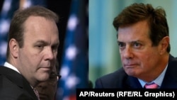 Рік Гейтс (л) і Пол Манафорт (п), комбіноване фото
