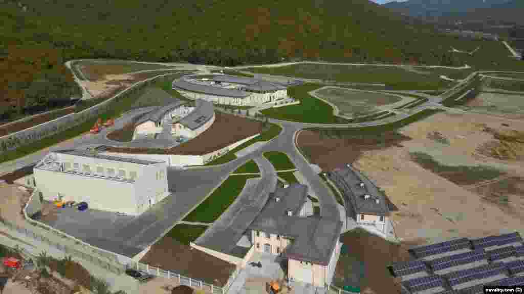 Nine kilometers north of the main facility this second, newer vineyard has been built, and was photographed by the investigative team with a drone. In December 2017, a local environmentalist was severely beaten by unknown men after investigating an illegal forest clearance during the vineyard's construction. 