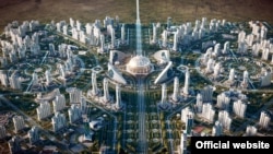 Aşgabat-siti taslamasy 2021-nji ýylyň maý aýynda hödürlendi.