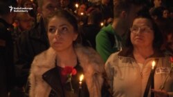 Serbian Antigovernment Protesters March A Week After Storming Public TV