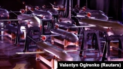 Українські безпілотники «Пекло» на виставці в києві в рамках відзначення Дня ЗСУ. Грудень 2024 року (фото ілюстраційне)