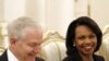 Rice, Gates Hold Talks With Russian Counterparts, Opposition