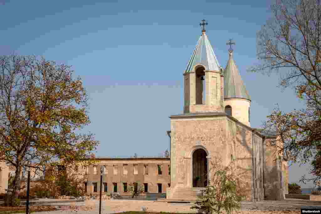 Kanach Zham, a church in Shushi/Susa, the strategically vital town recently captured by Azerbaijani forces. 