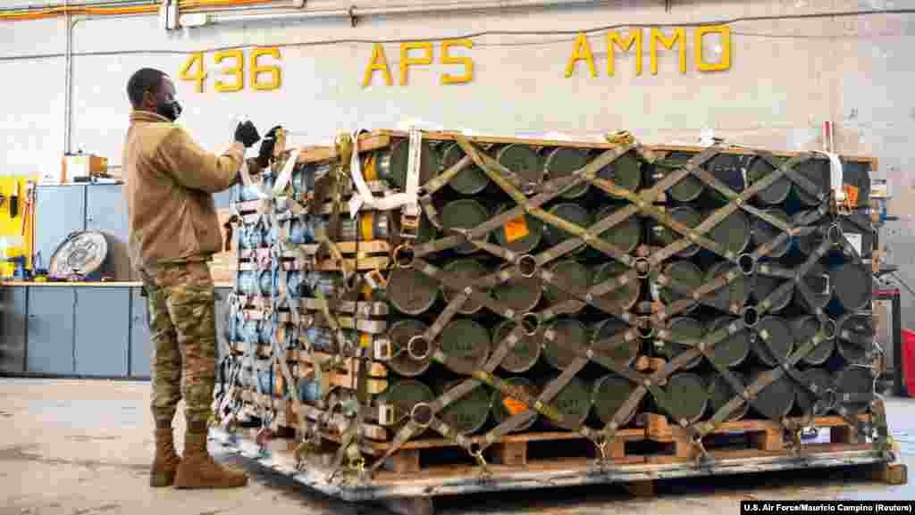 The U.S. Embassy in Kyiv announced on January 22 that around 90 tons of lethal aid had arrived in Ukraine from the United States.