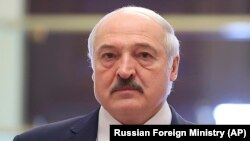 Belarusian strongman Alyaksandr Lukashenka (file photo)