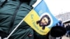 Біля собору Святої Софії в Києві, де проходив Об’єднавчий собор, на якому створили Православну церкву України. Київ, 15 грудня 2018 року