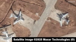 Спутниковый снимок аэродрома Дягилево, май 2025 года