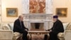 First President Levon Ter Petrosyan meets Catholicos of All Armenians Garegin, 7 June, 2026 