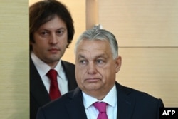Ираклий Кобахидзе и Виктор Орбан