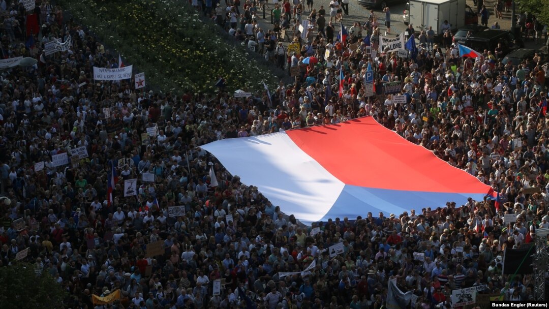 Protest u Češkoj