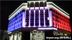Будівля російського парламенту Криму в Сімферополі. Архівне фото