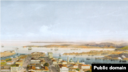 Carlo Bossoli. Aqyar manzarası, 1856 senesi