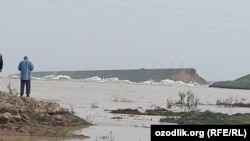 The dam at the Sardoba Reservoir burst early on May 1, 2020, resulting in the deaths of six people and forcing at least 70,000 out of their homes.